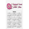 View the Bic 20 mil Calendar Magnet - Medium - White