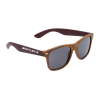 View the Wood Grain Beach Sunglasses - Front