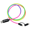 View the Rainbow Duo Charging Cable - 3'
