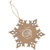 View the Snowflake Wood Photo Ornament