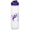 View the Clear Impact Halcyon Water Bottle with Flip Drink Lid - 24 oz.