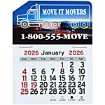 Peel-N-Stick Calendar - Semi Truck