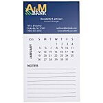Business Card Magnet with Calendar and Notepad