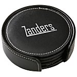 Leather Coaster Set
