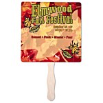 Hand Fan - 8" Square - Full Color