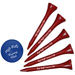 Par Pack- 5 Tees & 1 Quarter Mark