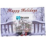 Greeting Card with Magnetic Calendar - Winter