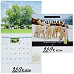 The Old Farmer's Almanac Calendar - Country- Stapled - 24 hr