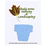 Seeded Paper Shapes Mailer/Postcard - 4" x 5" Flower Pot