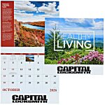 Healthy Living Calendar - Stapled