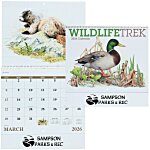 Wildlife Trek Calendar - Spiral