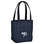 Solid Cotton Yacht Tote - 12" x 14-1/2"