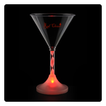 Martini Glass with Light-Up Spiral Stem - 6 oz.