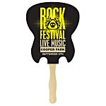 Hand Fan - Guitar - Full Color