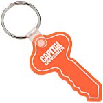 Round Head Key Soft Keychain - Translucent