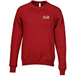 Bella+Canvas Solid Sponge Fleece Crewneck - Embroidered