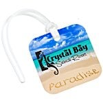 Square POLYspectrum Bag Tag - Opaque