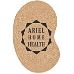 Cork Coaster - Kidney