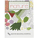 Stress Relieving Adult Coloring Book - Nature