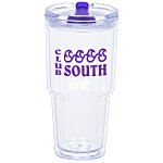 Clearly Acrylic Travel Tumbler - 24 oz.