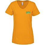 Adult Performance Blend V-Neck T-Shirt - Ladies' - Embroidered