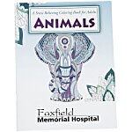 Stress Relieving Adult Coloring Book - Animals