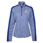 Voltage Colorblock 1/4-Zip Pullover - Ladies' - Embroidered