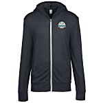Alternative Jersey Hooded Full-Zip Sweatshirt - Men's - Embroidered