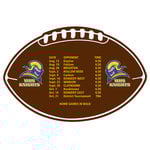 Sports Schedule Magnet - Football