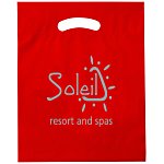 Recyclable Reinforced Handle Plastic Bag - 19" x 15"