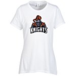 Optimal Tri-Blend T-Shirt - Ladies' - White - Full Color