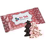 Peppermint Bark Shapes - 1-1/2 oz. - Tree