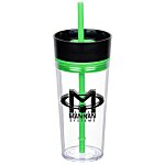 Aurora Tumbler with Straw - 16 oz. - 24 hr