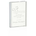 Crystal Book Award - 7"