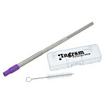 Hurley Telescopic Straw Set in Travel Case