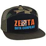 Richardson Seven-Panel Trucker Cap - Tri-Color