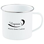Enamel Metal Campfire Mug - 16 oz. - 24 hr