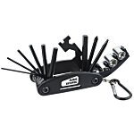 Bike Repair Tool Kit with Carabiner