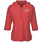 Cutter & Buck Virtue Pique Half-Zip Pullover Hoodie - Ladies'