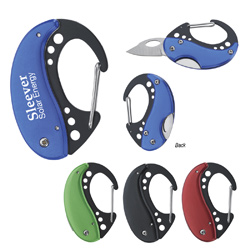 Carabiner with Mini Knife
