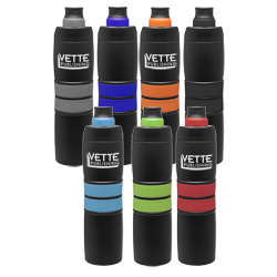 Valor Vacuum Sport Bottle - Black 20.9 oz.