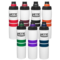 Valor Vacuum Sport Bottle - White 20.9 oz.