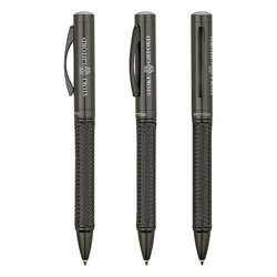 Bettoni Mesh Wrap Twist Metal Pen