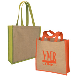 Square Jute Tote