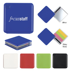 Sticky Flags Case With Pen And Mirror