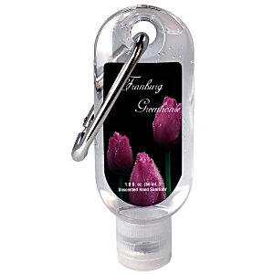 Hand Sanitizer with Carabiner