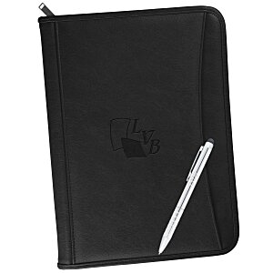 Zippered Vinyl Portfolio Set
