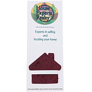 Plant-A-Shape Flower Seed Bookmark