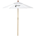 Bamboo Market Umbrella - 7'