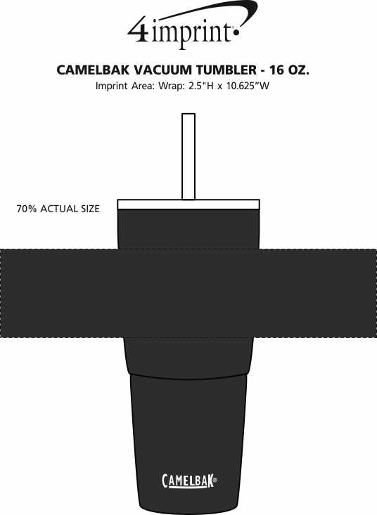 Imprint Camelbak Vacuum Tumbler With Straw Oz St